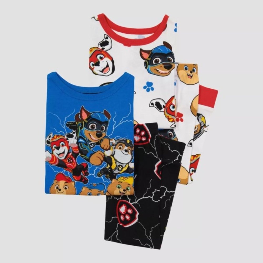 Toddler Boys' 4pc PAW Patrol Snug Fit Pajama Set